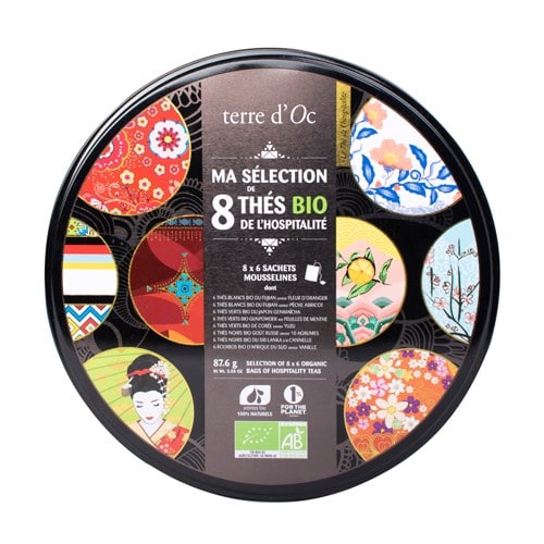 COFFRET 48 SACHETS MOUSSELINE THÉS BIO