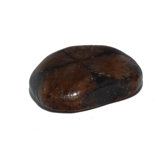 Chiastolite ou Andalousite Pierre Plate