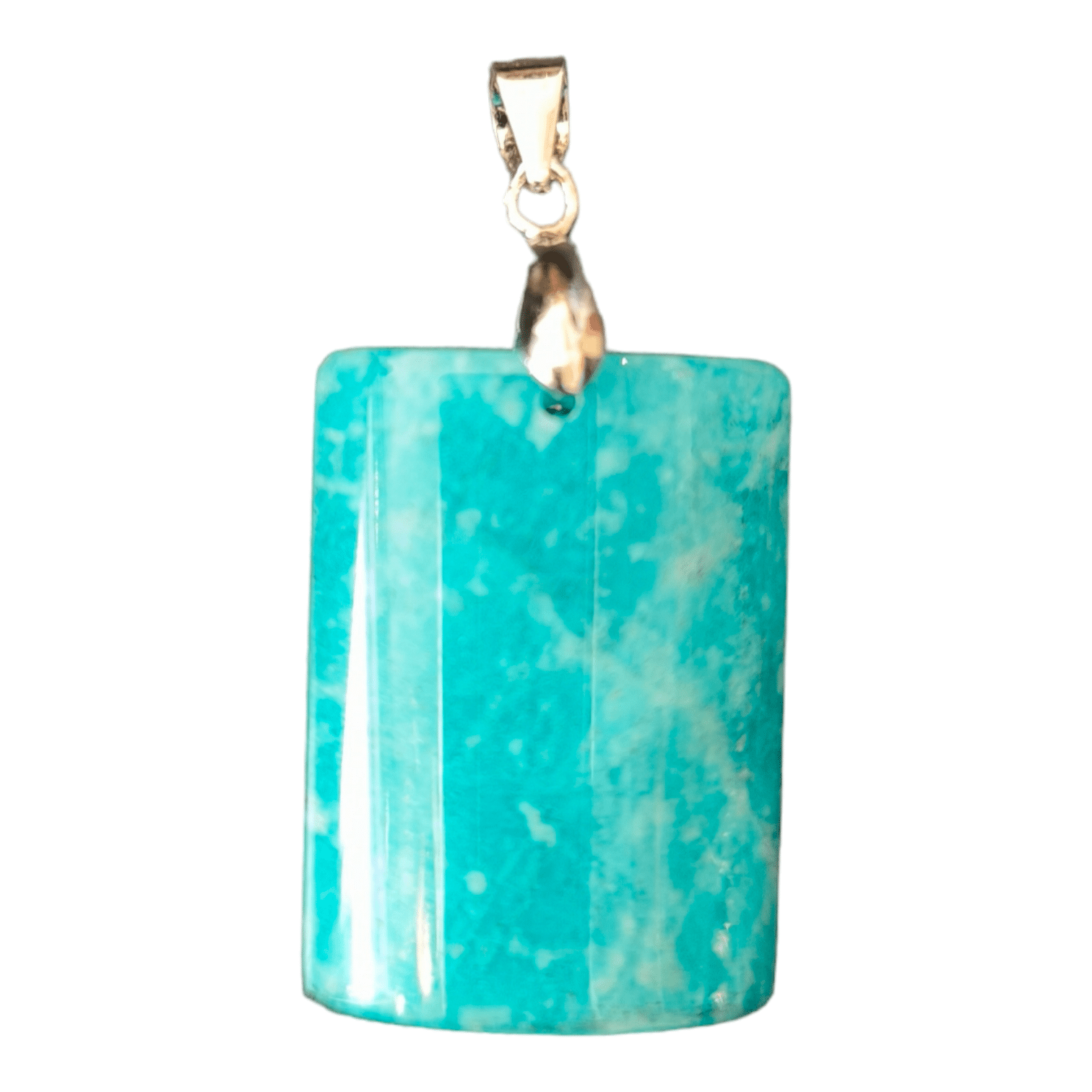 Pendentif Amazonite Bélière Argent réf 5529 – Image 3