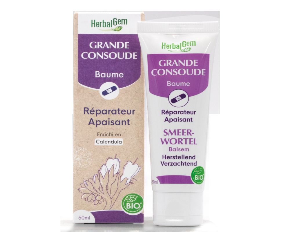 Baume à la grande consoude BIO, 50 ml de Herbalgem