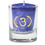 Bougie votive parfumée 6me chakra