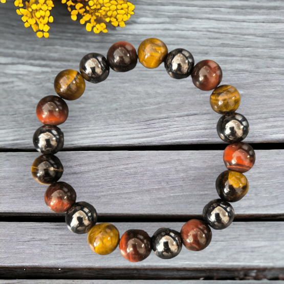 Bracelet 3 Protections 10mm