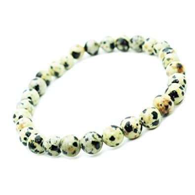 Bracelet Jaspe Dalmatien