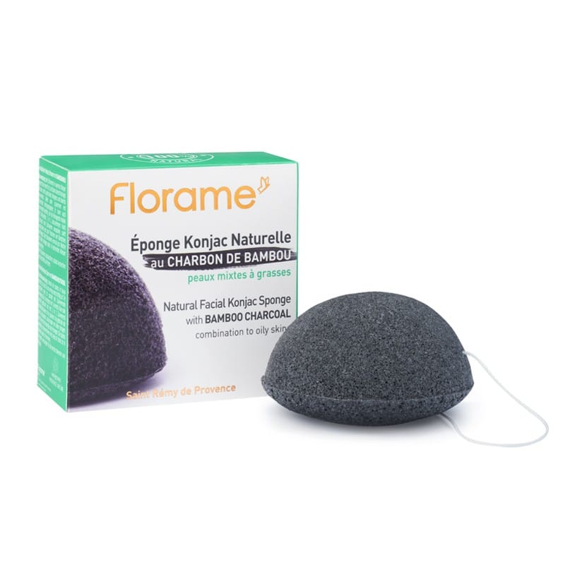 Florame Eponge Konjac - Charbon de Bambou