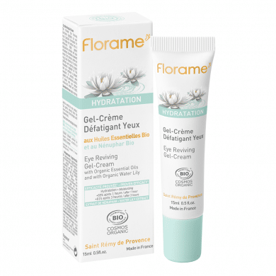 Florame Gel-crème défatigant yeux - hydratation - 15ml