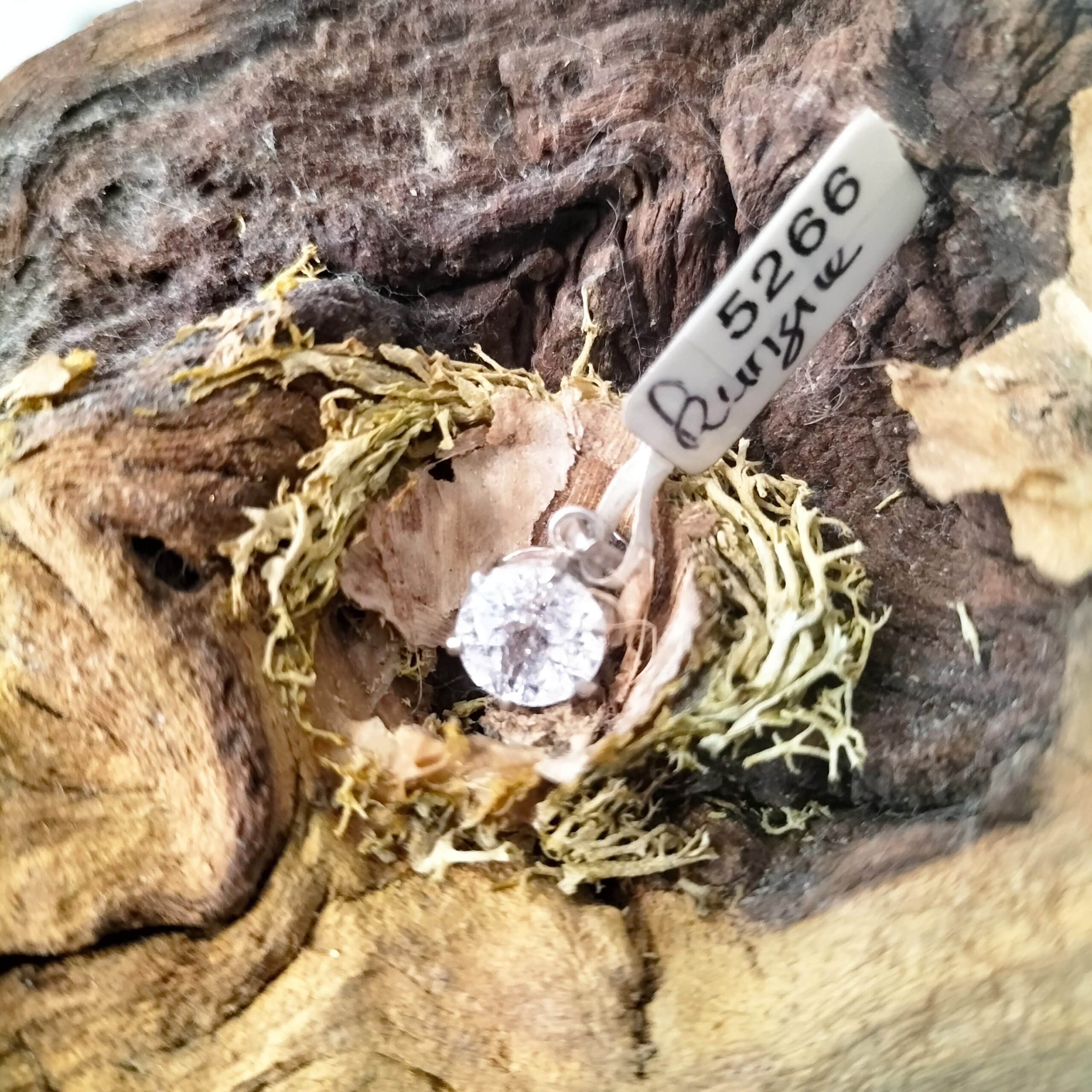 Pendentif Kunzite facettée monture argent ref 5266