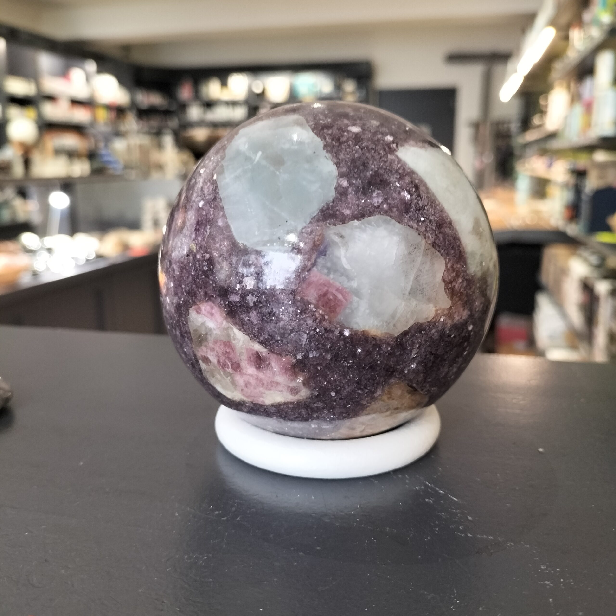 Lépidolite Sphère 900gr