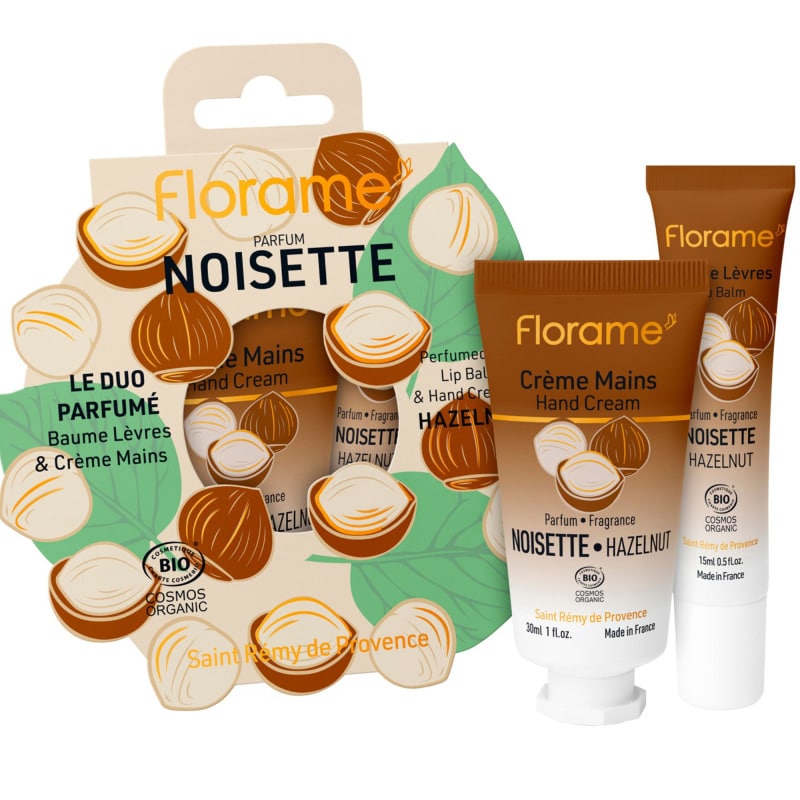 Florame Coffret Duo mains lèvres Noisette