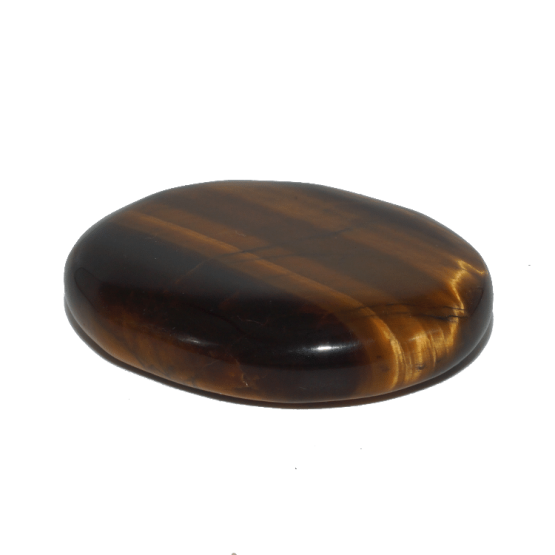 Oeil de tigre Pierre Plate