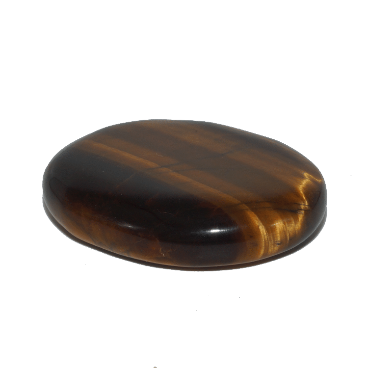 Oeil de tigre Pierre Plate