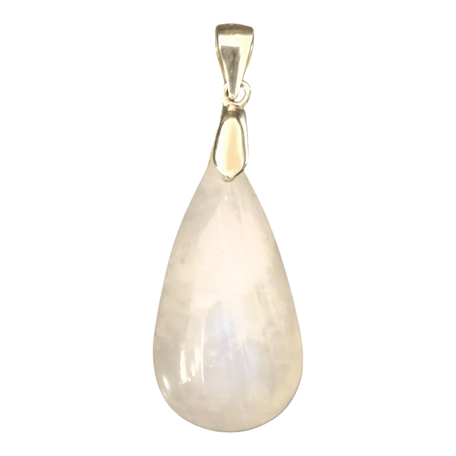 Pendentif Pierre de Lune Bélière Argent Réf 4394VA – Image 3