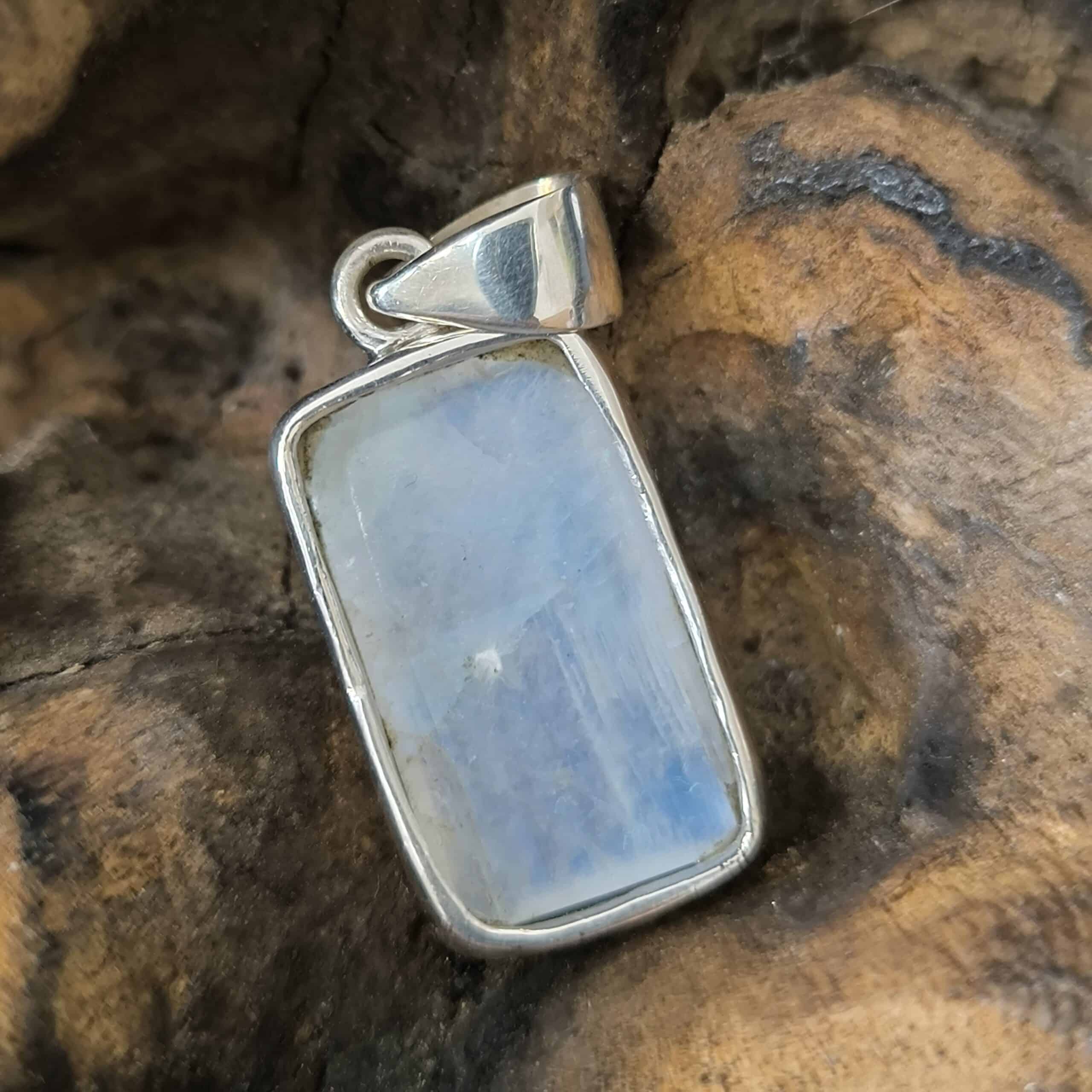 Pendentif Pierre de Lune Monture Argent 925 Réf 4395VA – Image 2