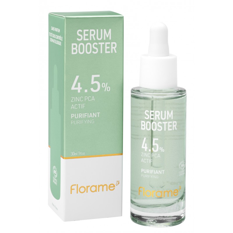 Florame Sérum BIO au Zinc PCA Actif (4.5 %) 30 ml