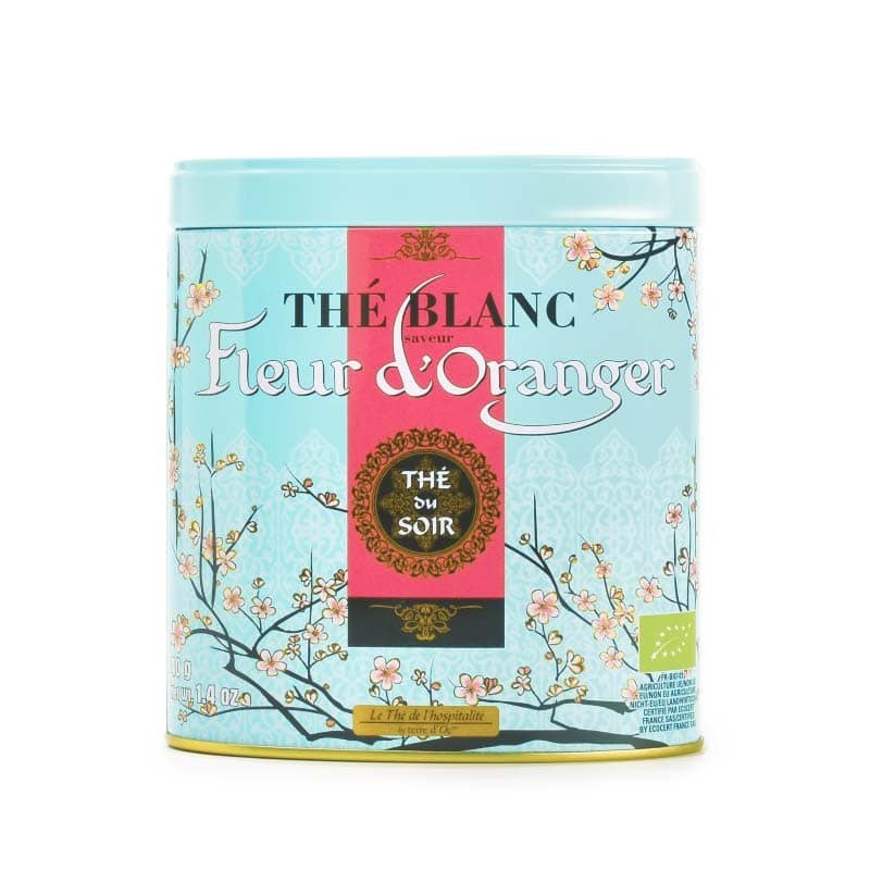 Thé blanc Bio Saveur fleur d'oranger Terre D'oc