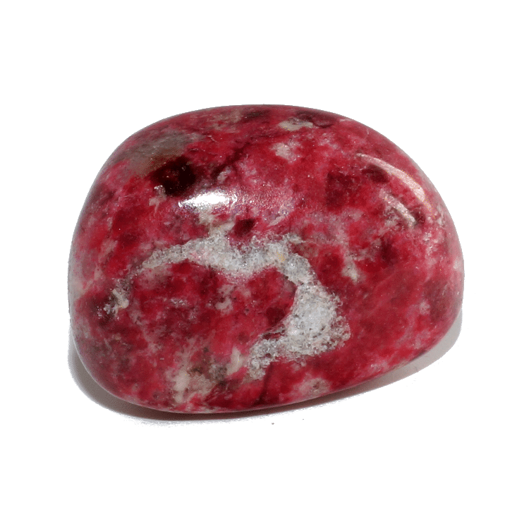 Thulite Rose Pierre plate