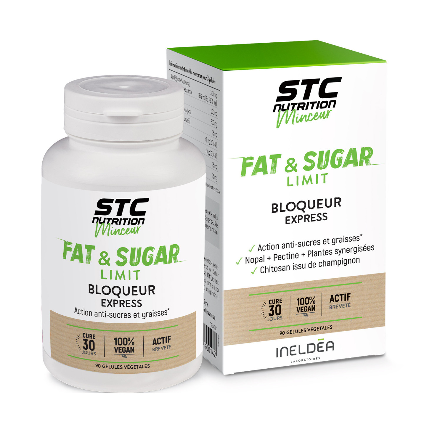 STC FAT&SUGGAR LIMIT- 90 Gélules