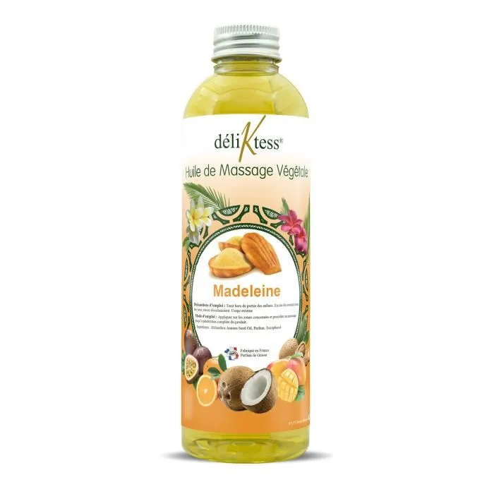 Huile de massage Madeleine 200 ml