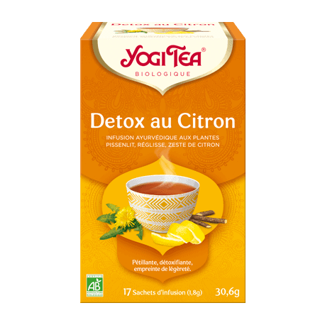 Yogi Tea Detox citron 17 infusettes