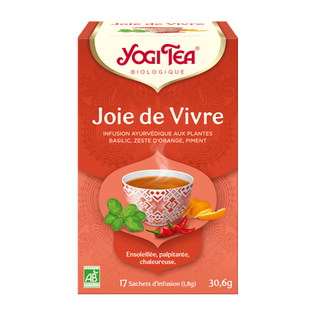 Yogi Tea Infusion Infusion Joie de Vivre x17 infusettes