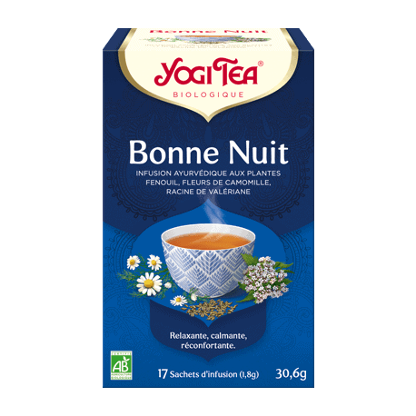 Yogi Tea Infusion Bonne Nuit x17 infusettes