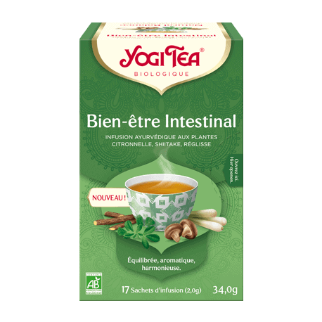 Yogi Tea Bien-etre intestinal 17 infusettes