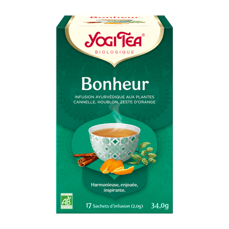 Yogi Tea Bonheur x17 infusettes