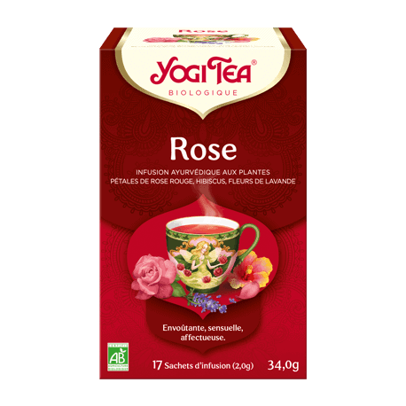 Yogi Tea rose x17 infusettes